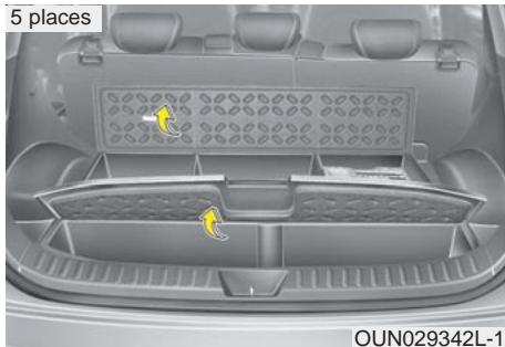 KIA Rondo UN (2006-2010) - Boite à bagages - 1
