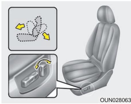 KIA Rondo UN (2006-2010) - Position avancée ou reculée - 1