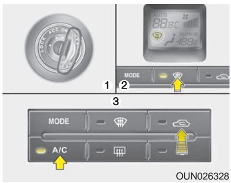 KIA Rondo UN (2006-2010) - Climatisation manuelle - 1