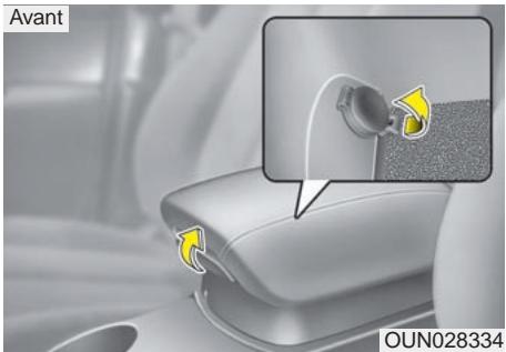 KIA Rondo UN (2006-2010) - MISE EN GARDE - Lampe du miroir de courtoisie - 1