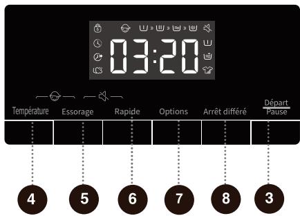 HISENSE WF1Q8041BW - UNITE DE COMMANDE - 2