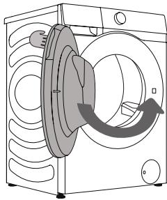 HISENSE WF1Q8041BW - CHARGEMENT DU PROCESSUS DE LAVAGE - 3
