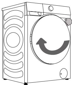HISENSE WF1Q8041BW2 - CHARGEMENT DU PROCESSUS DE LAVAGE - 1