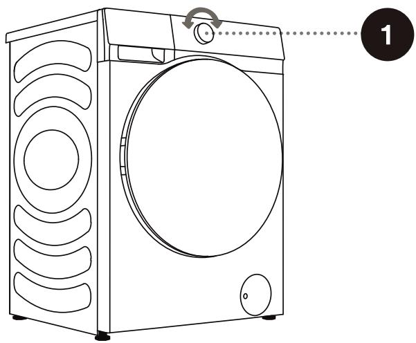 HISENSE WFQP1014EVM - ÉTAPE 3 : CHOIX DU PROGRAMME DE LAVAGE - 2