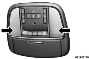 Chrysler 300 (2013) - Lampes de lecture avant - 1