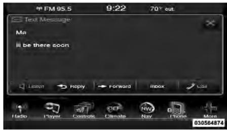 Chrysler 300 (2013) - Lecture des messages : - 1