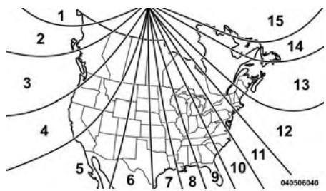 Chrysler 300 (2013) - - Déclinaison magnétique - 1
