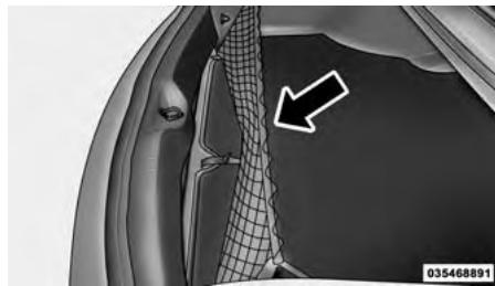 Chrysler 300 (2013) - Filet de l'espace de chargement - 1