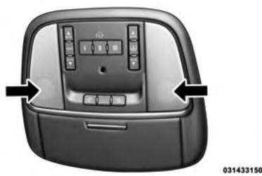 Chrysler 300 (2013) - Lampes de lecture avant - 1