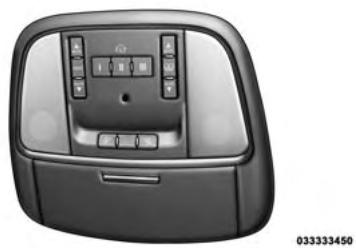 Chrysler 300 (2013) - CONSOLE AU PAVILLON - 1