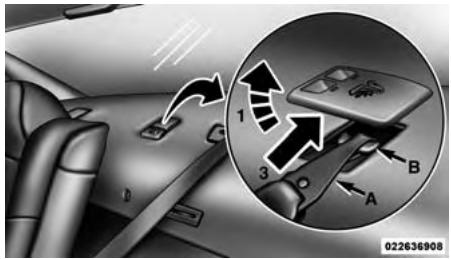 Chrysler 300 (2013) - Poser des dispositifs de retenue d'enfant à l'aide de l'ancrage d'attache supérieur : - 4