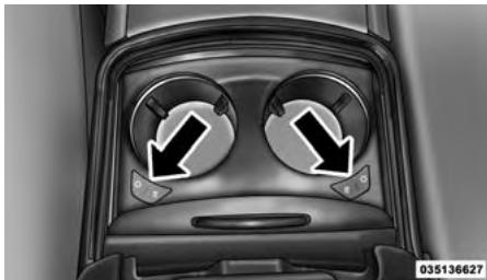 Chrysler 300 (2013) - Porte-gobelets chauffants et réfrigerants - selon l'equipement - 1