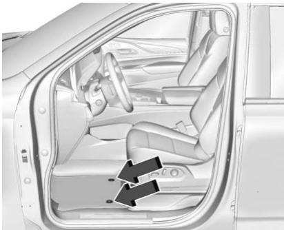 CADILLAC Escalade (2025) - Dépose et remplacement des tapis de sol - 1
