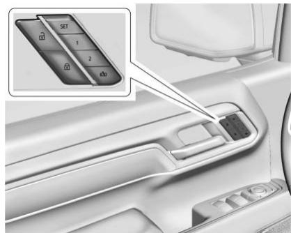 CADILLAC Escalade (2025) - Sièges à mémoire - 1
