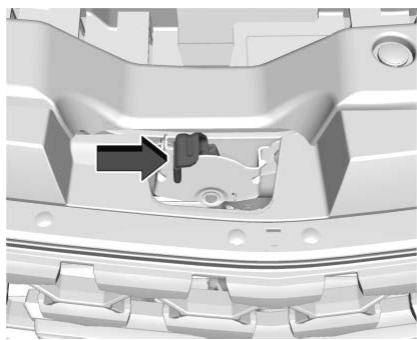 CADILLAC Escalade (2025) - Pour lever le capot : - 1