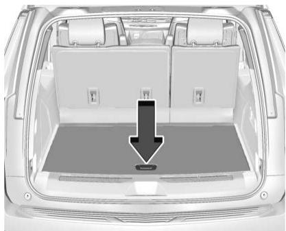 CADILLAC Escalade (2025) - Compartment de rangement arrêté - 1