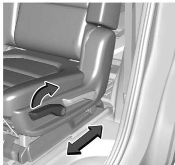 CADILLAC Escalade (2025) - Réglage du siège du modele de base - 1