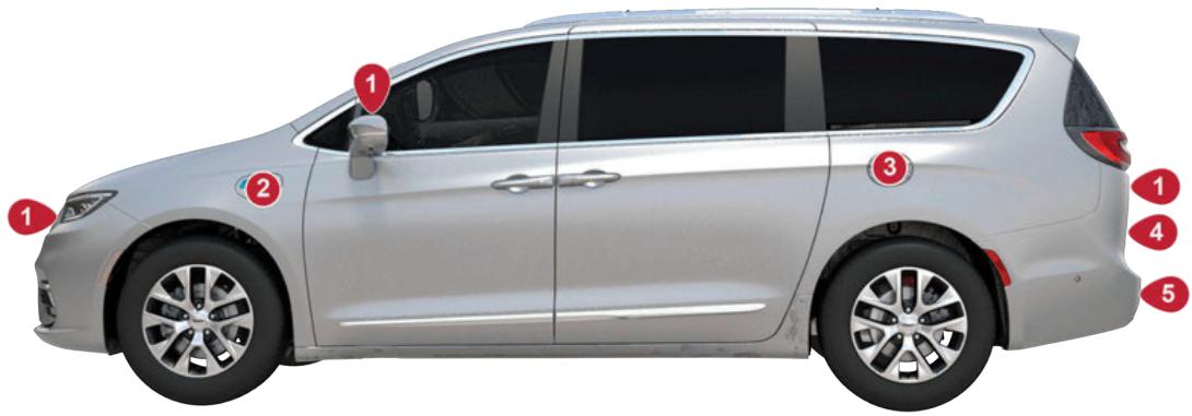 Chrysler Pacifica (2025) - VUE D'ENSEMBLE EXTÉRIEURE - 1