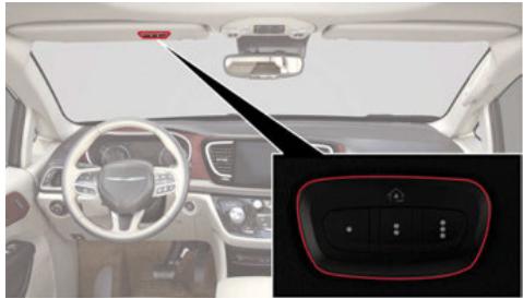 Chrysler Pacifica (2025) - OUVRE-PORTE DE GARAGE (HOMELINK ^MD ) - SELON L'ÉQUIPEMENT - 1