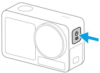 DJI OSMOACTION5PROADVENTURE - Mise sous tension - 1