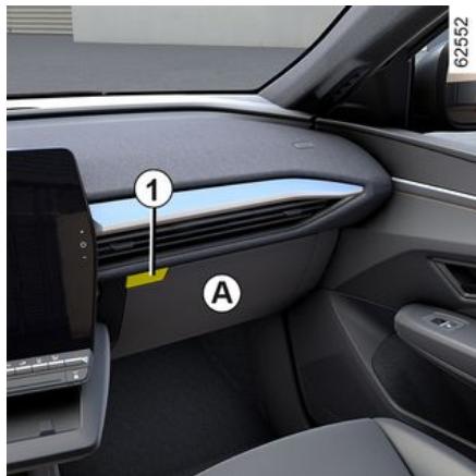 RENAULT Scenic E-Tech (2023) - Compartment à fusibles - 1