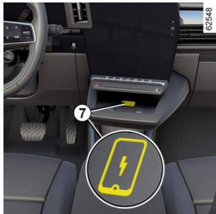 RENAULT Scenic E-Tech (2023) - Zone de charge d'induction 7 - 1