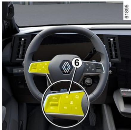 RENAULT Scenic E-Tech (2023) - Variation de la vitesse limitée ou de la vitesse de régulation - 1