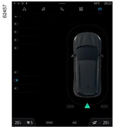 RENAULT Scenic E-Tech (2023) - Activation, désactivation du système - 1