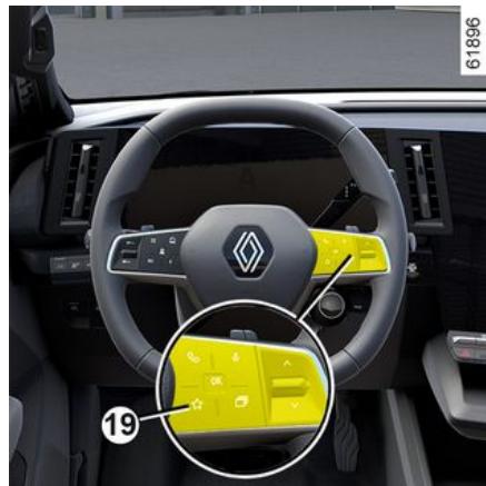 RENAULT Scenic E-Tech (2023) - Fonction « Favoris » - 1