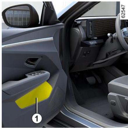 RENAULT Scenic E-Tech (2023) - Vide-poches de portes avant 1 - 1