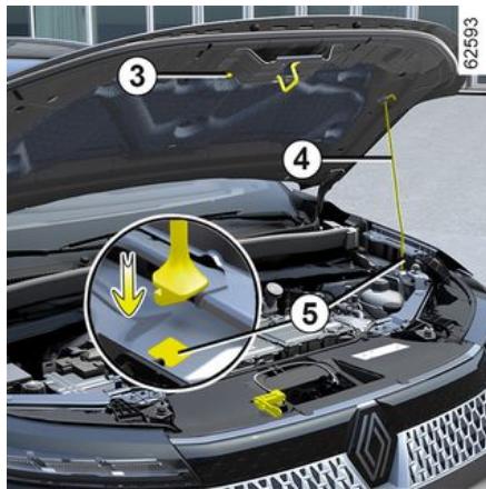 RENAULT Scenic E-Tech (2023) - Ouverture du capot - 1