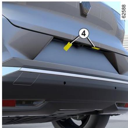 RENAULT Scenic E-Tech (2023) - Éclaires plaque d'immatriculation à LED 4 - 1