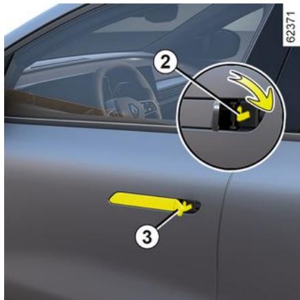 RENAULT Scenic E-Tech (2023) - Utilisation de la clé intégrée à la carte - 1