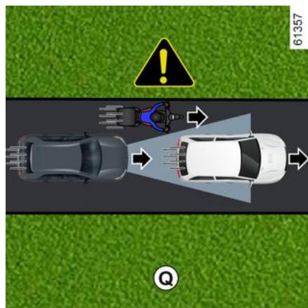 RENAULT Scenic E-Tech (2023) - Détction des vehicules dans les voies adjacentes - 3