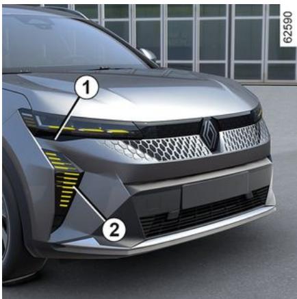 RENAULT Scenic E-Tech (2023) - Feux de croisement/de route à LED 1 - 1