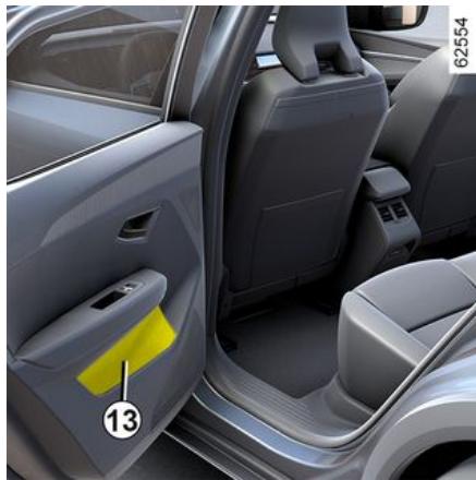 RENAULT Scenic E-Tech (2023) - Vide-poches de porte arrêté 13 - 1