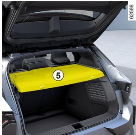 RENAULT Scenic E-Tech (2023) - Tablette arrriere - 2