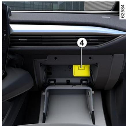 RENAULT Scenic E-Tech (2023) - Compartment à fusibles - 4