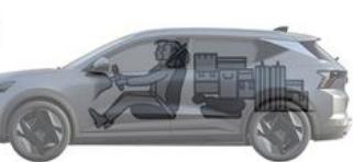 RENAULT Scenic E-Tech (2023) - TRANSPORT D'OBJECTS DANS LE COFFRE - 5