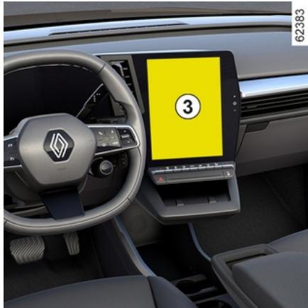 RENAULT Scenic E-Tech (2023) - Activation/désactivation depuis l'écran multimédia 3 - 1