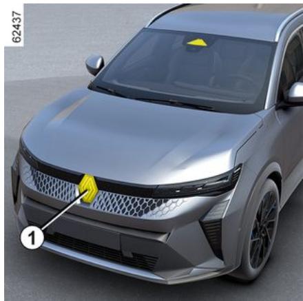 RENAULT Scenic E-Tech (2023) - Caméra avant 1 - 1