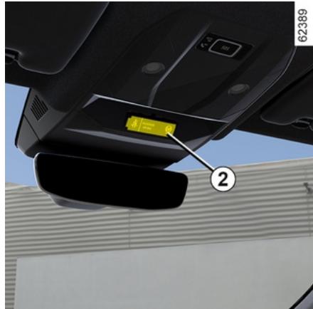 RENAULT Scenic E-Tech (2023) - Désactivation airbag passager avant - 2