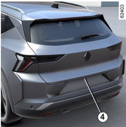 RENAULT Scenic E-Tech (2023) - Déverrouillage « mains libres » par ouverture du coffre - 1