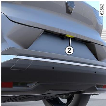 RENAULT Scenic E-Tech (2023) - Par la commande extérieure d'ouverture du hayon - 1