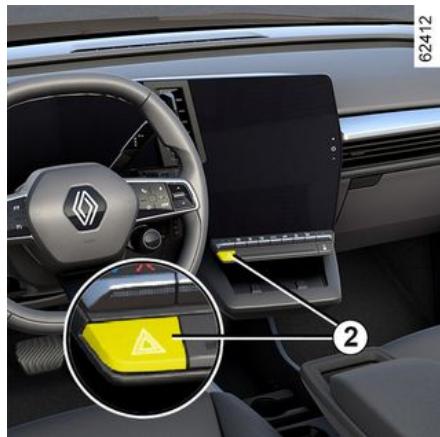 RENAULT Scenic E-Tech (2023) - Feux de détresse - 1