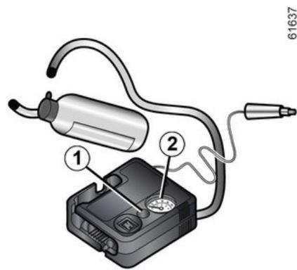 RENAULT Scenic E-Tech (2023) - KIT DE GONFLAGE DES PNEUMATIQUES - 2