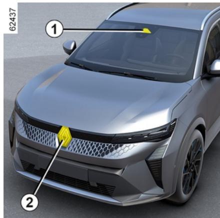 RENAULT Scenic E-Tech (2023) - Localisation de laamera 1 - 1