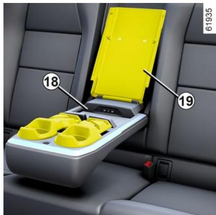 RENAULT Scenic E-Tech (2023) - Rangement dans l'accoudoir 18 - 1