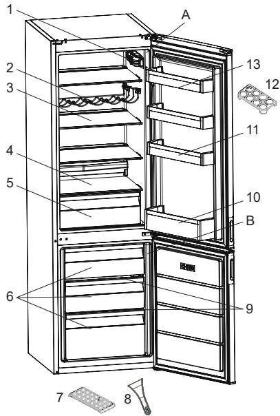 TELEFUNKEN TFC278ES - Description de l'appareil - 1