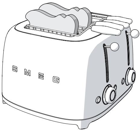 SMEG TSF03SSEU - Mode d'emploi : - 1